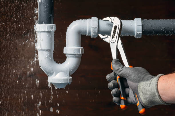 Professional Sewer Line Repair technician working in Hempstead, TX